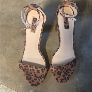 Cheetah heels